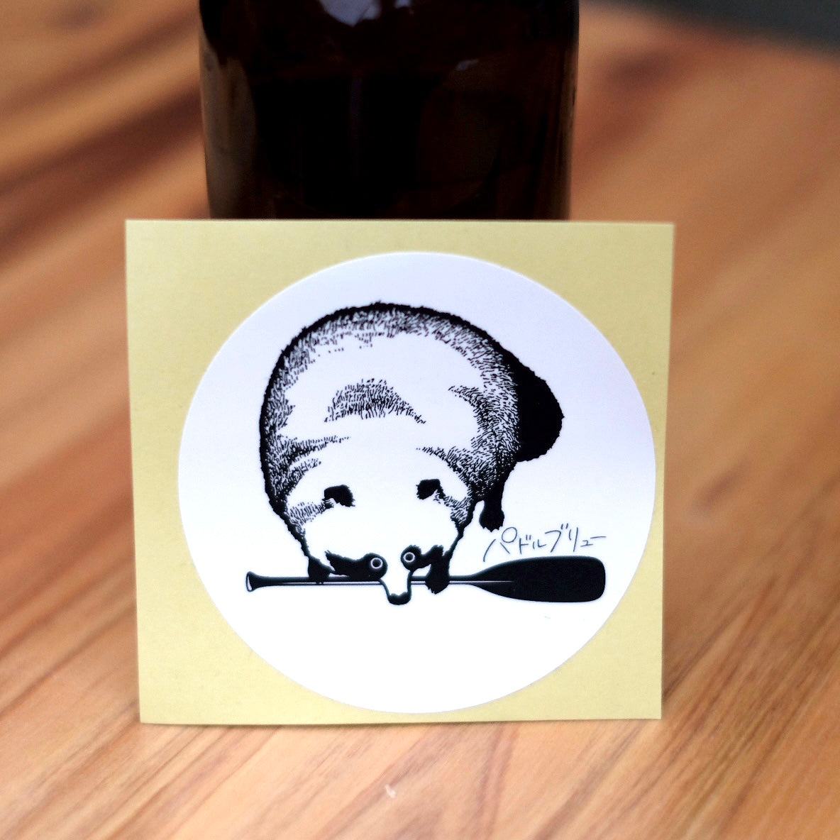 PADDLE BREW マスコット ステッカー